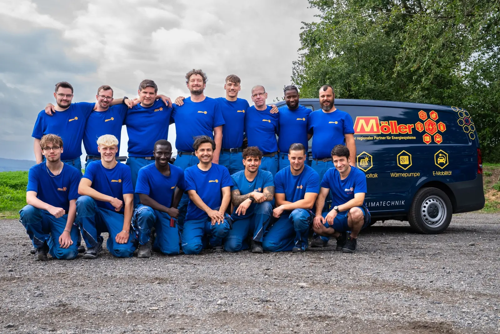 Das Elektro-Team von Möller Gebäudetechnik